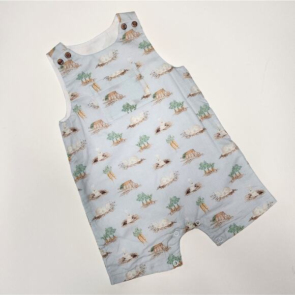 Edgehill Collection Pearly Gates Bunny Rabbit Baby Boy Jumper Size 9 Months - Picture 1 of 5